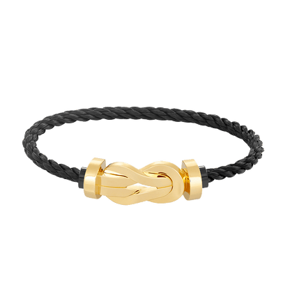 [Camiery]CHANCE LARGE 8 FIGURE BUCKLE NO DIAMOND BRACELET GOLD