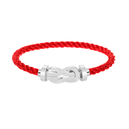 [Camiery]CHANCE LARGE 8 FIGURE BUCKLE NO DIAMOND BRACELET SILVER