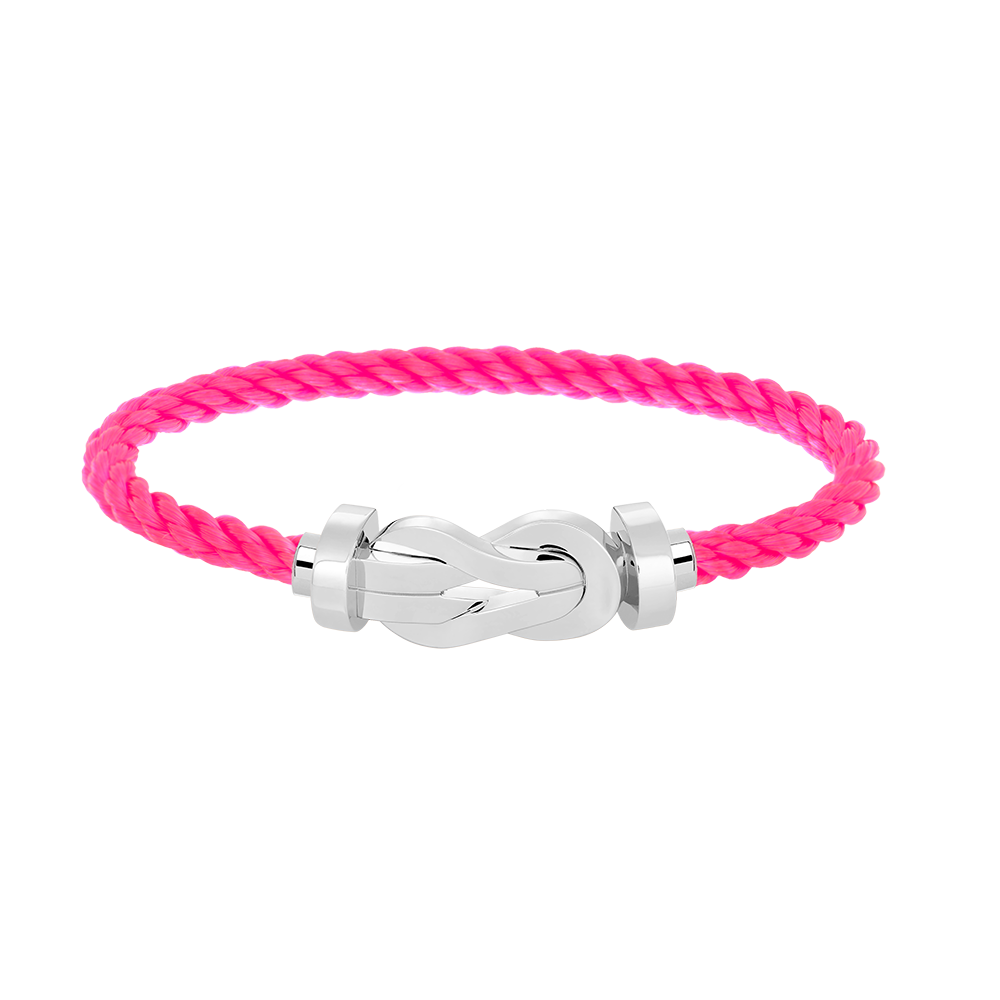 [Camiery]CHANCE LARGE 8 FIGURE BUCKLE NO DIAMOND BRACELET SILVER
