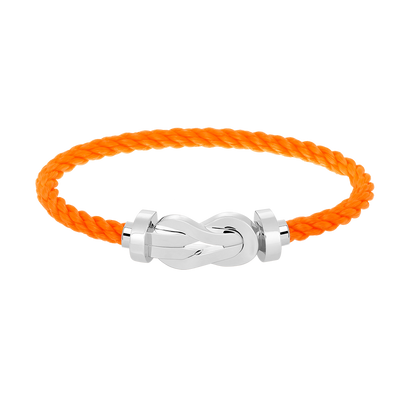 [Camiery]CHANCE LARGE 8 FIGURE BUCKLE NO DIAMOND BRACELET SILVER