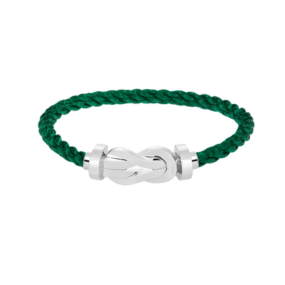 [Camiery]CHANCE LARGE 8 FIGURE BUCKLE NO DIAMOND BRACELET SILVER