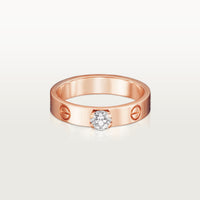 [Camiery] LOVE RING 3.6MM 1 BIG DIAMOND