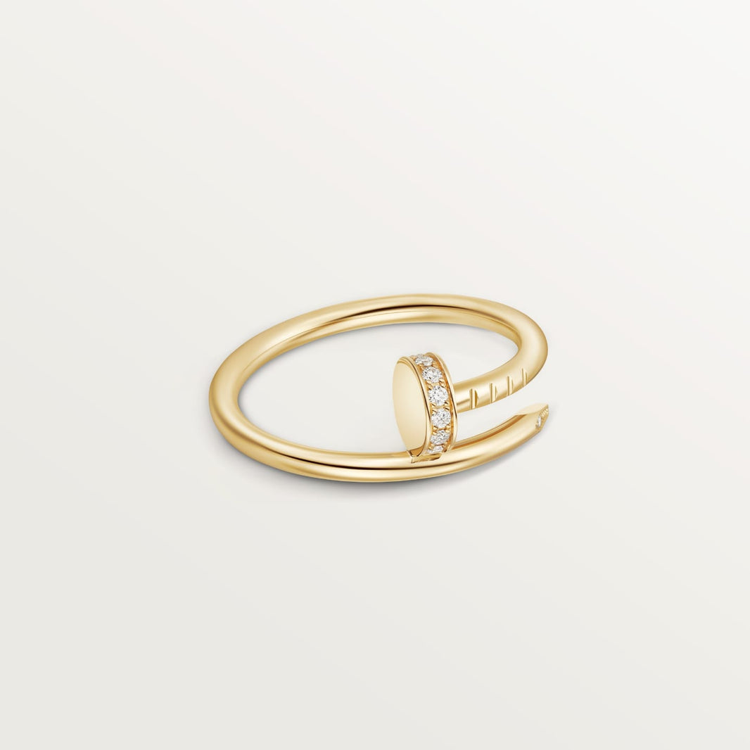 [Camiery] JUSTE 1.8MM HALF DIAMOND RING