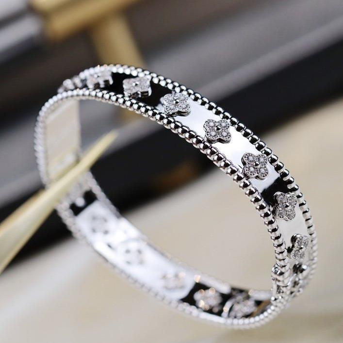 [Camiery]CLOVER BRACELET 8MM DIAMONDS