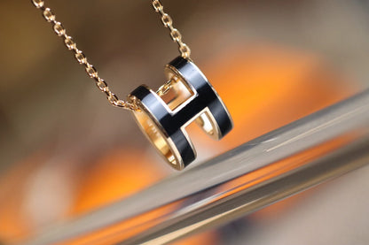 [Camiery]POP H PEDANT PINK GOLD