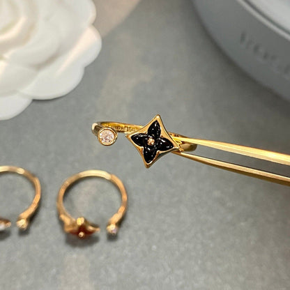 [Camiery]STAR 1 DIAMOND OPEN RING