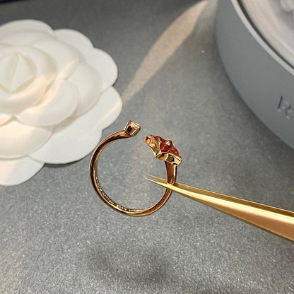 [Camiery]STAR 1 DIAMOND OPEN RING