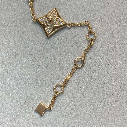 [Camiery]STAR AND SUN 4 MOTIFS GOLD DIAMONDS BRACELET