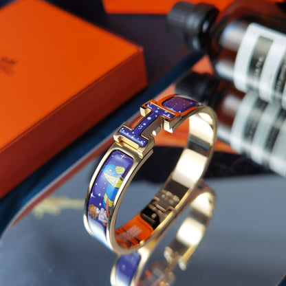 [Camiery]H STAR AND MOON BRACELET 12MM