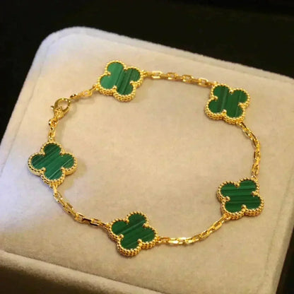 [Camiery]Clover 5 Motifs  Duo Bracelet Stack Set