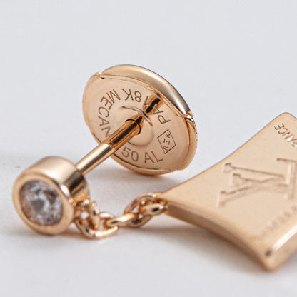 [Camiery]STAR DIAMONDS EARRINGS GOLD