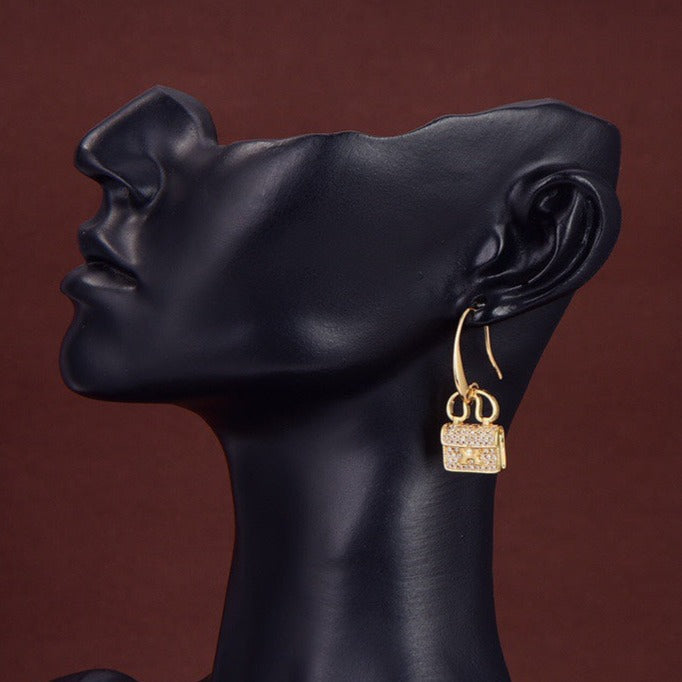 [Camiery]KELLY DIAMOND EARRINGS