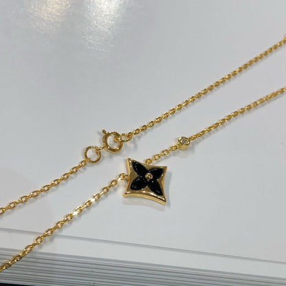 [Camiery]STAR BLACK MOP NECKLACE