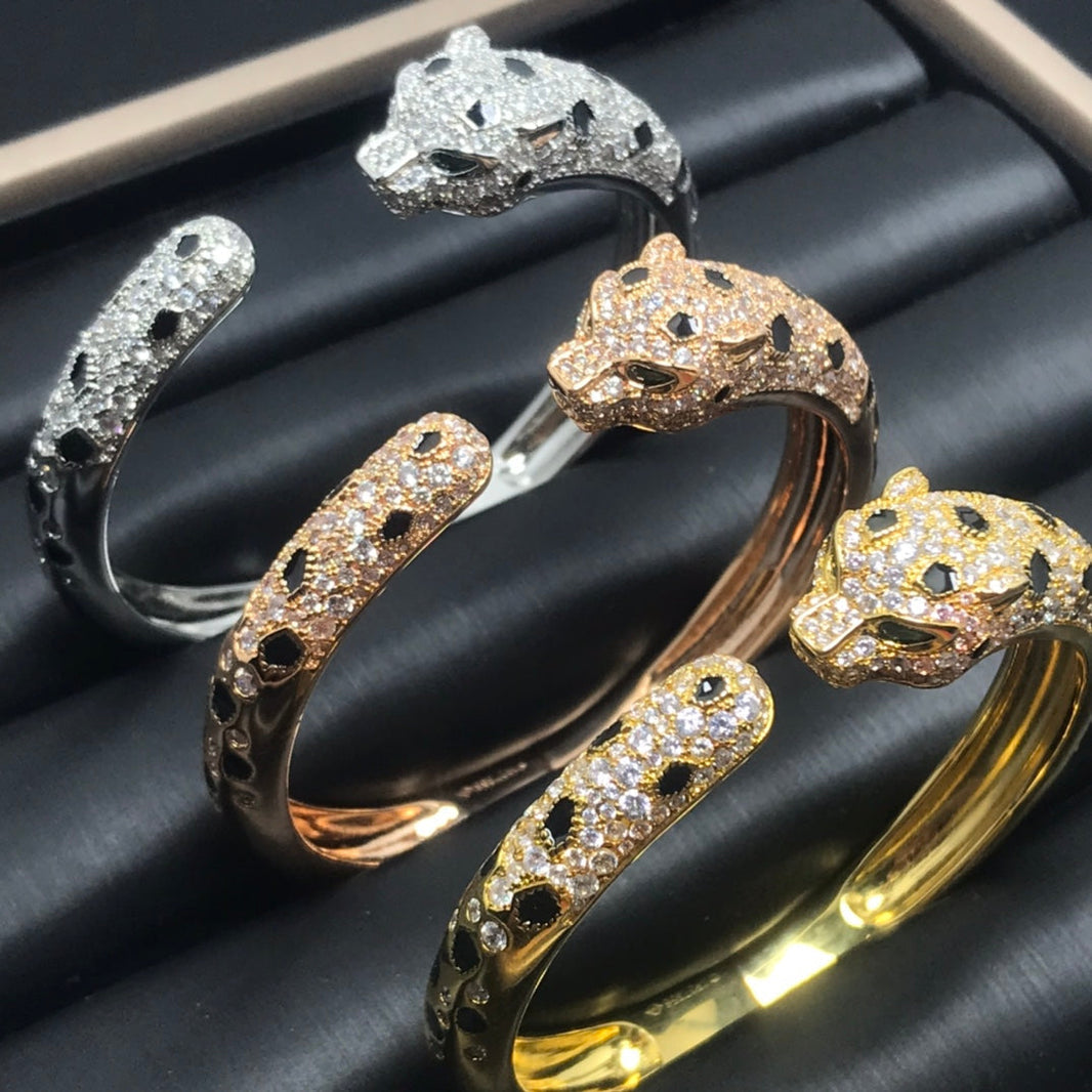 [Camiery] PANTHERE BIG BRACELET DIAMONDS