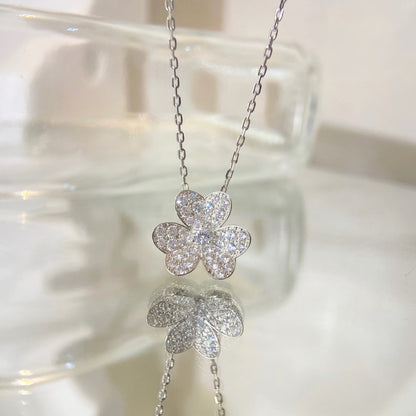 [Camiery]FLOWER DIAMOND NECKLACE