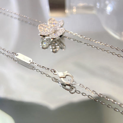 [Camiery]FLOWER DIAMOND NECKLACE