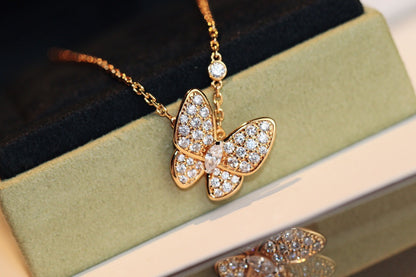 [Camiery]BUTTERFLY DIAMOND NECKLACE