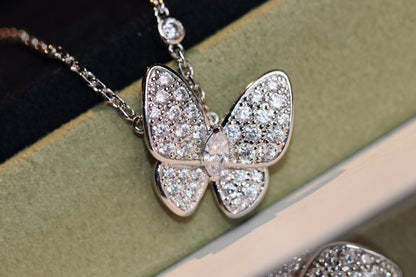 [Camiery]BUTTERFLY DIAMOND NECKLACE