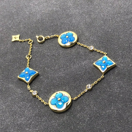 [Camiery]STAR AND SUN TURQUOISE 4 MOTIFS 3 DIAMONDS