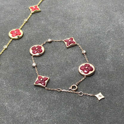 [Camiery]STAR AND SUN CARNELIAN 4 MOTIFS 3 DIAMONDS