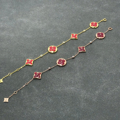 [Camiery]STAR AND SUN CARNELIAN 4 MOTIFS 3 DIAMONDS