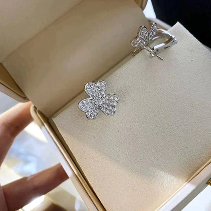 [Camiery]CLOVER COMOS DIAMOND EARRINGS SILVER