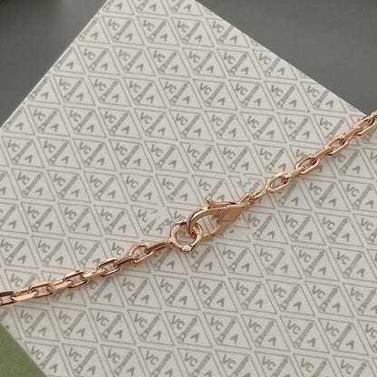 [Camiery]LUCKY SPRING 15 MOTIFS ROSE GOLD NECKLACE