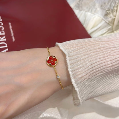 [Camiery]SUN PEDANT CARNELIAN BRACELET