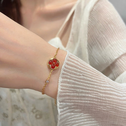 [Camiery]SUN PEDANT CARNELIAN BRACELET