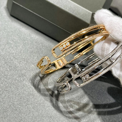 [Camiery]MOVE 10TH PAVED DIAMOND BRACELET