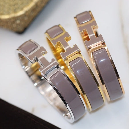 [Camiery]H BRACELET 12MM BROWN
