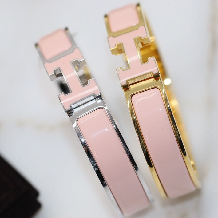 [Camiery]H BRACELET 12MM PINK