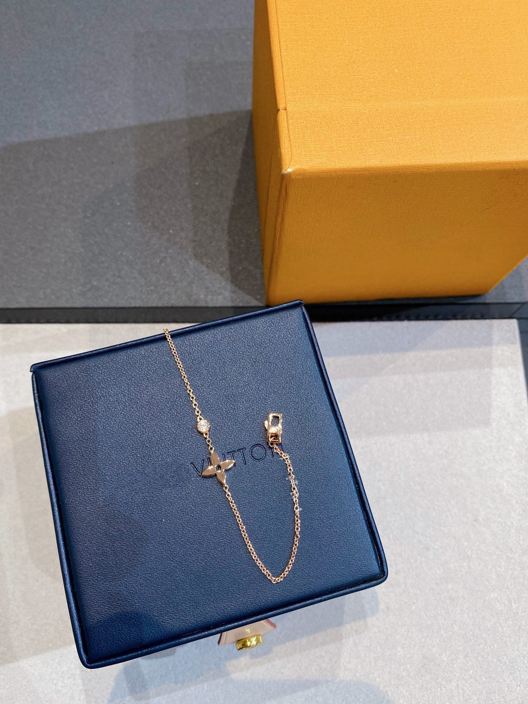 [Camiery]STAR DIAMOND PINK GOLD BRACELET