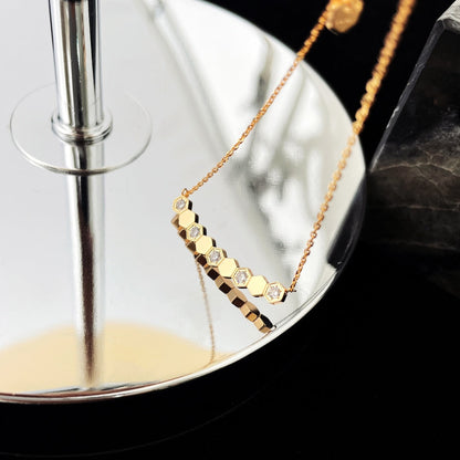 [Camiery]BEE MY LOVE DIAMOND NECKLACE