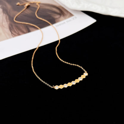 [Camiery]BEE MY LOVE DIAMOND NECKLACE