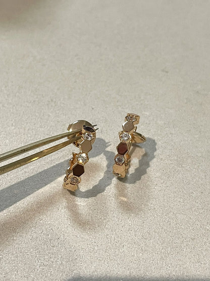 [Camiery]Hollow Design Four-Leaf Clover Flower Shape Ring