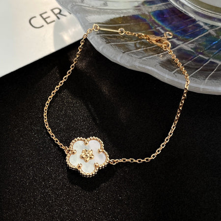 [Camiery]LUCKY SPRING ROSE GOLD MOP BRACELET