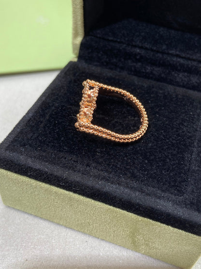 [Camiery]CLOVER RIVERSIBLE RING ROSE GOLD COLLECTION