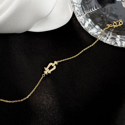 [Camiery]FORCE 10 FULL DIAMOND BUCKLE CHAIN LINK MINI MODEL