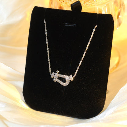 [Camiery]FORCE 10 DIAMOND SILVER NECKLACE MINI MODEL
