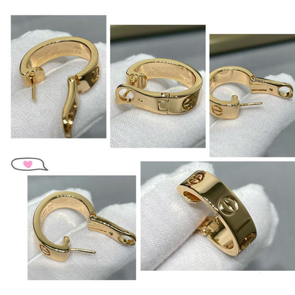 [Camiery] LOVE 5.5MM EARRINGS