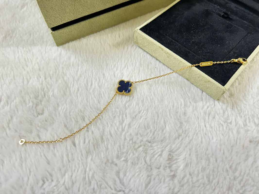 [Camiery]CLOVER 1 MOTIF PIETERSITE BRACELET