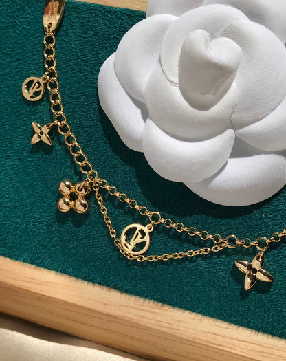 [Camiery]BLOOMING PINK GOLD MOP BRACELET