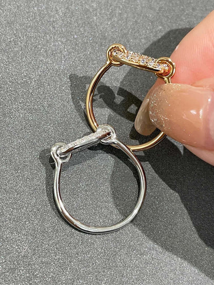 [Camiery]RONDE SMALL DIAMOND RING