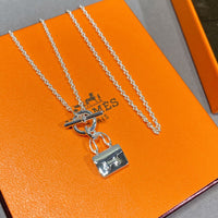 [Camiery]CONSTANCE PEDANT SILVER NECKLACE