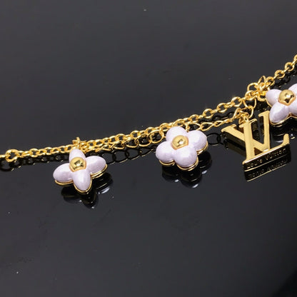 [Camiery]LOGO 6 MOTIF STAR AND SUN GOLD BRACELET