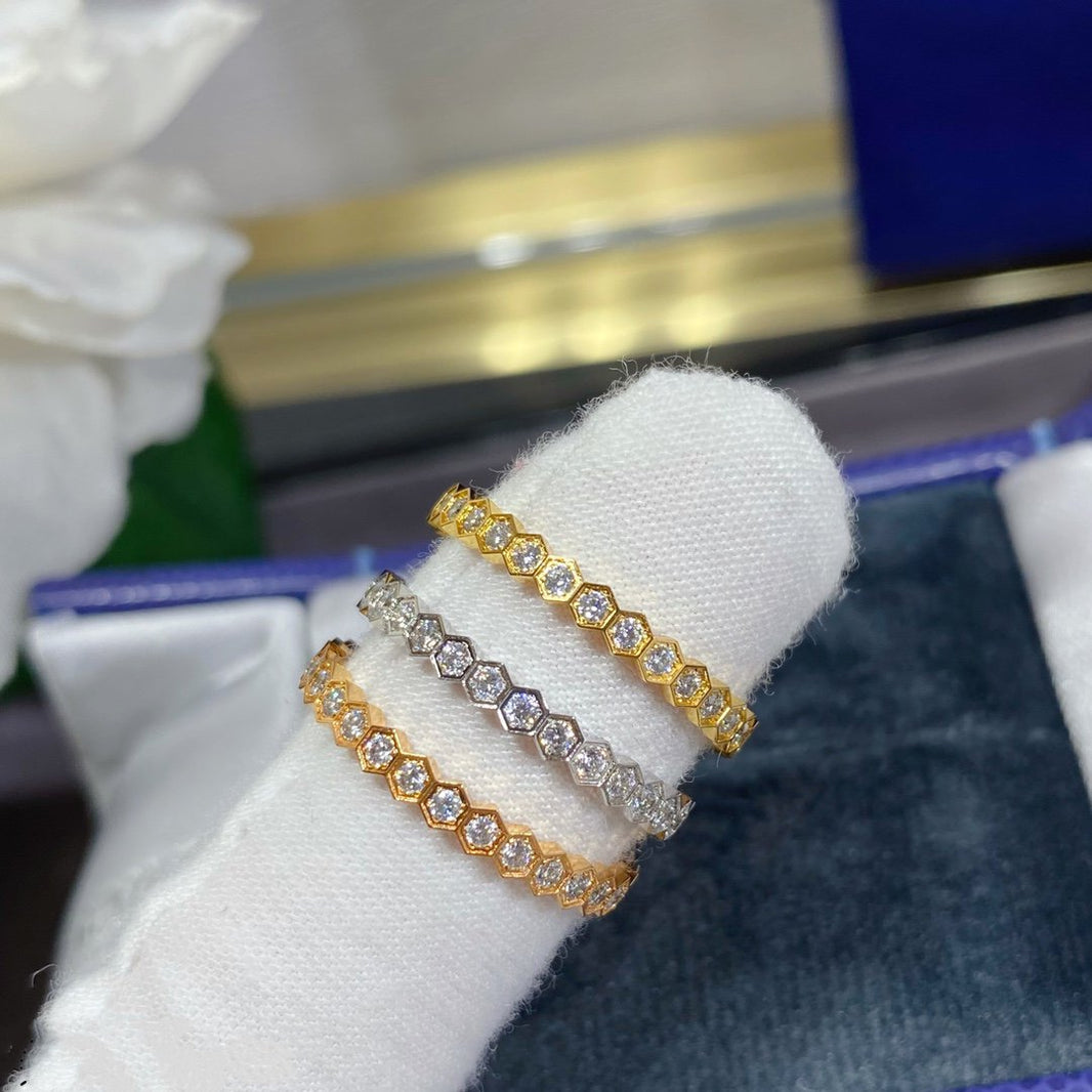 [Camiery]BEE LOVE DIAMOND PAVED SMALL RING