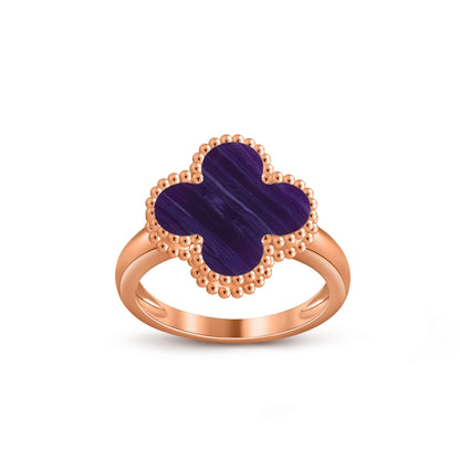 [Camiery]CLOVER RING ROSE GOLD COLLECTION