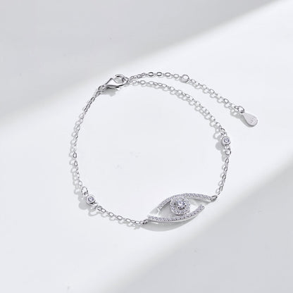 [Camiery]Lucky Eye Pave-Set Diamond Bracelet