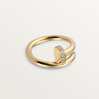 [Camiery] JUSTE RING 2.6MM HALF DIAMOND